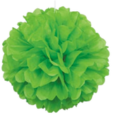 Green Pom Pom Puff Ball